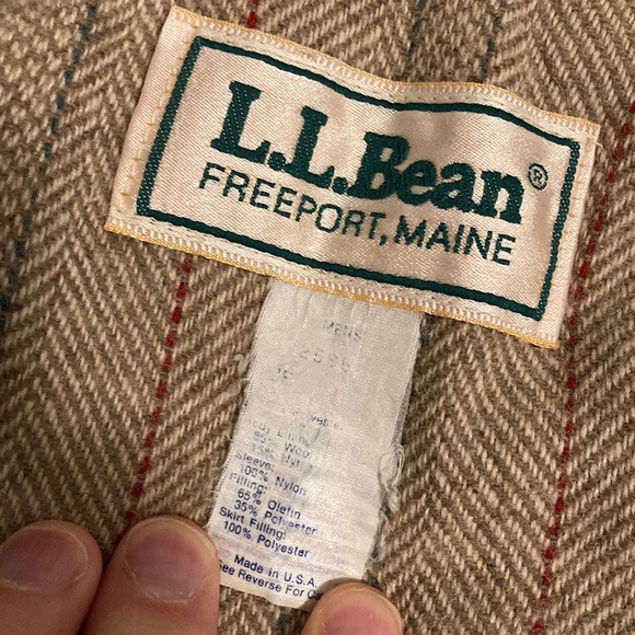 Vintage LL Bean USA-Made Overcoat - Picture 3 of 16